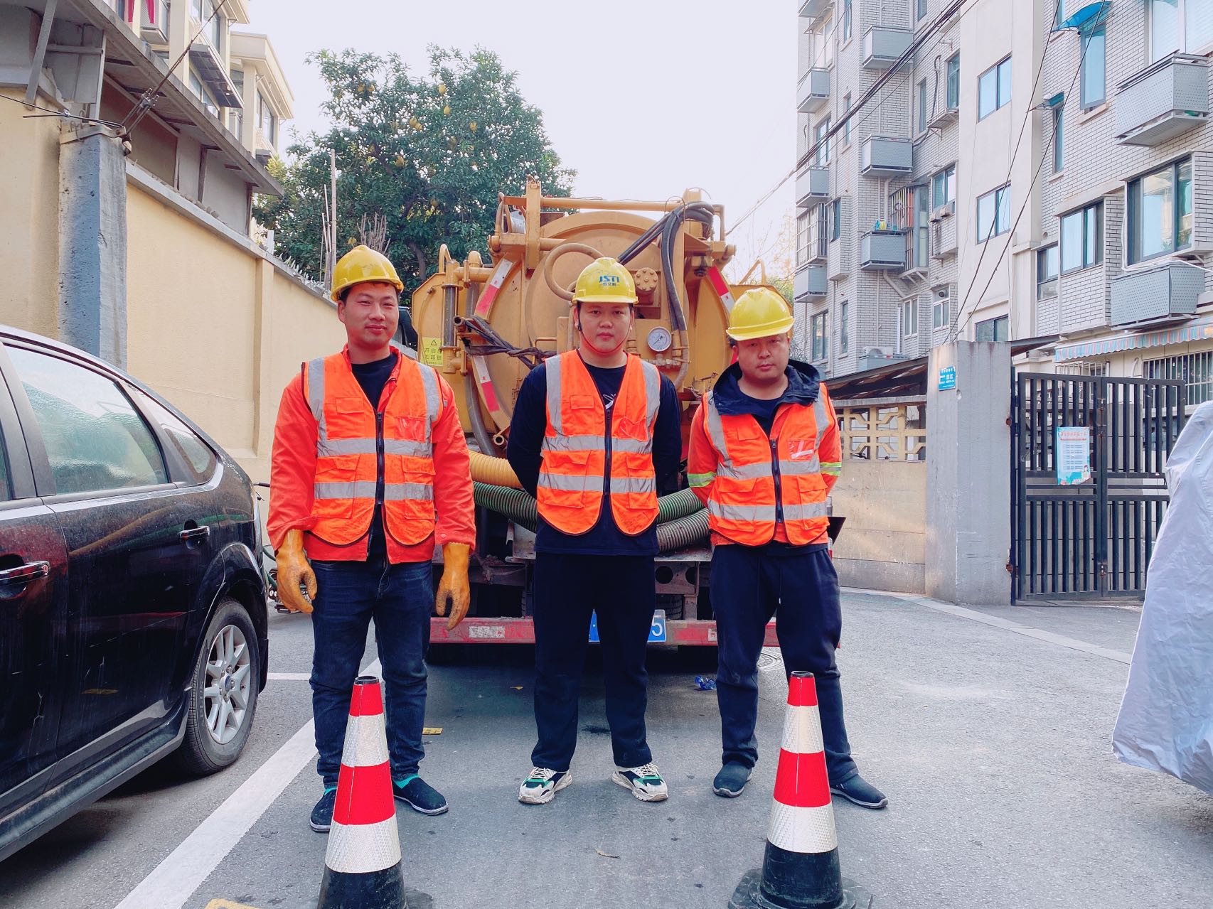 吉祥庵南京某小区管道清淤检测施工